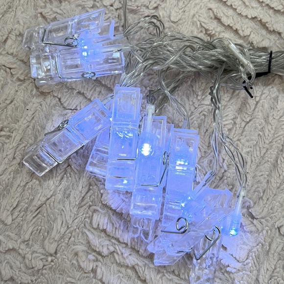 Photo clip string lights, multiple settings, white, New condition - Picture 7 of 16